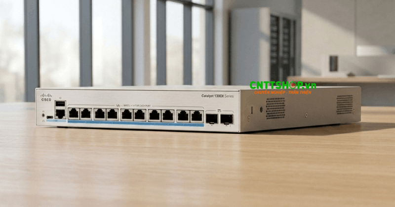 Giới thiệu tổng quan về Switch Cisco C1300X-10NU-2X