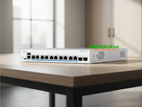 Switch Cisco C1300X-10NU-2X 10x mGig 5G 60W PoE++, 2x SFP28 10G