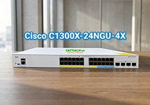 Switch Cisco C1300X-24NGU-4X 16 x 1G PoE+, 8 x 5G PoE++, 4 x 10G SFP28