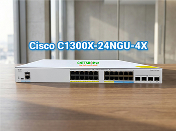Switch Cisco C1300X-24NGU-4X 16 x 1G PoE+, 8 x 5G PoE++, 4 x 10G SFP28