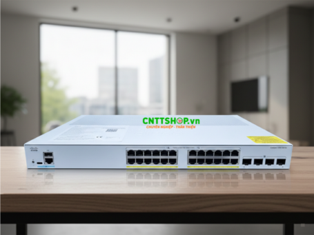 Switch Cisco C1300X-24P-4X 24x 1G PoE+ 385W, 4x 10G SFP28