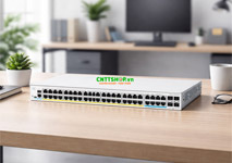 Switch Cisco C1300X-48P-4X 48 Port GE PoE+ 740W, 4 SFP28 Uplink