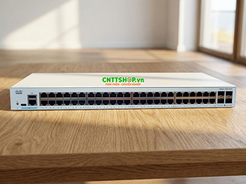 Switch Cisco C1300X-48T-4X 48 x GE, 4 x SFP28 (10G Uplink, 25G for stacking)