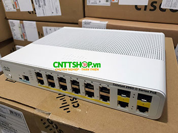 WS-C2960C-12PC-L Cisco Catalyst 2960C 12 Port FE PoE, 2 x 1G Uplink LAN Base