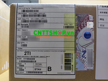 WS-C2960L-24PS-LL Cisco Catalyst 2960L 24 Ports GigE PoE+, 4x1G SFP, LAN Lite