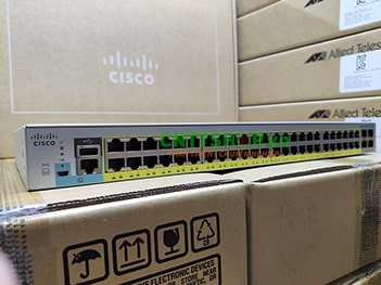 WS-C2960L-SM-48PQ Cisco 2960L Smart Managed 48 port GigE PoE+ 370W