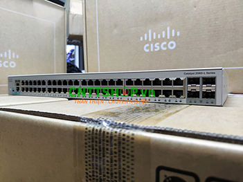 WS-C2960L-48TS-LL Cisco Catalyst 2960L 48 Ports GigE, 4 x 1G SFP, LAN Lite