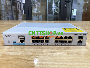 WS-C2960L-SM-16TS Cisco Catalyst 2960L Smart Managed 16 port GigE