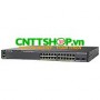 WS-C2960XR-24TD-I Cisco Catalyst 2960XR Stackable 24 Ports GE, 2 SFP+, IP Lite