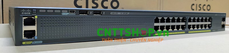 Switch Cisco WS-C2960X-24TS-LL Catalyst 2960-X 24 GigE, 2 x 1G SFP, LAN Lite