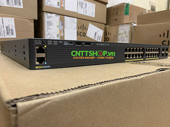 WS-C2960XR-24TS-I Cisco Catalyst 2960XR Stackable 24 GigE, 4 SFP, IP Lite
