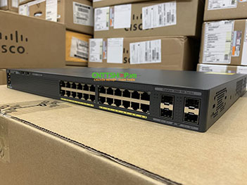 WS-C2960XR-24TS-I Cisco Catalyst 2960XR Stackable 24 GigE, 4 SFP, IP Lite