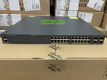 WS-C2960XR-24TS-I Cisco Catalyst 2960XR Stackable 24 GigE, 4 SFP, IP Lite