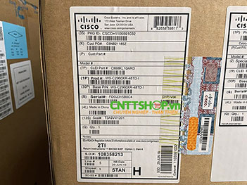 WS-C2960XR-48TD-I Cisco Catalyst 2960XR Stackable 48 Ports GE, 2 SFP+, IP Lite