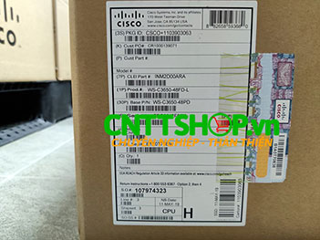 Switch Cisco WS-C3650-48FD-L 48 Ports 1G PoE+, 2x10G LAN Base