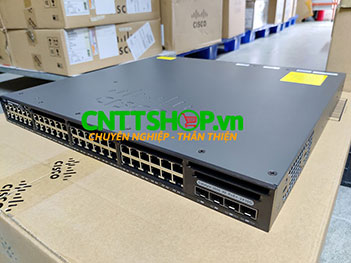 Switch Cisco WS-C3650-48FD-L 48 Ports 1G PoE+, 2x10G LAN Base