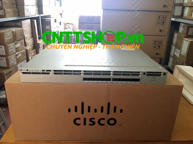 Switch Cisco WS-C3850-12S-E Cisco Catalyst 3850 12 Port GE SFP IP Services