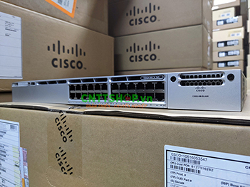 WS-C3850-24P-S Cisco Catalyst 3850 Stackable 24 Port PoE+ IP Base