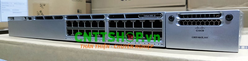 Switch Cisco WS-C3850-24T-S  Cisco Catalyst 3850 24 Port Data IP Base