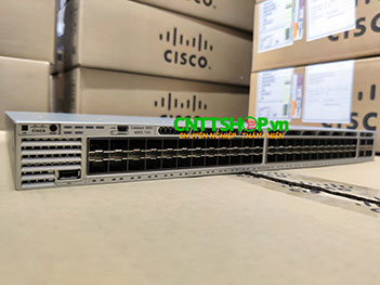 WS-C3850-48XS-S Cisco Catalyst 3850 48 SFP+ and 4 QSFP+ IP Base