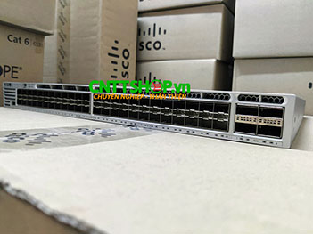 WS-C3850-48XS-S Cisco Catalyst 3850 48 SFP+ and 4 QSFP+ IP Base