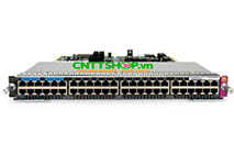 WS-X4748-12X48U+E= Cisco Catalyst 4500E Series 48 Ports UPOE w/ 12p mGig and 36p 10/100/1000 Spare