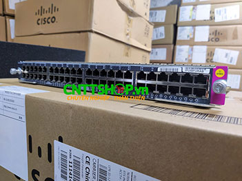WS-X4748-RJ45-E - Cisco Catalyst 4500E Series Line cards 48 Ports 10/100/1000 Non-Blocking