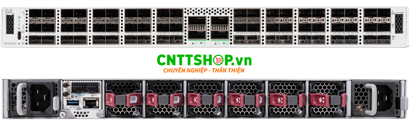 Hai mặt thiết bị Switch Cisco Hyperfabric HF6100-60L4D