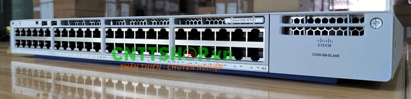 Switch Cisco C9200-48P-A Catalyst 9200 48 Port 10/100/1000 PoE+ 740W, Network Advantage