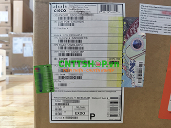 C9200-48P-E Switch Cisco Catalyst 9200 48 Port PoE+ 740W, Network Essentials