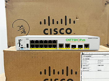 Cisco C9200CX-12T-2X2G-A 12x 1G, 2x SFP+, 2x1G, Network Advantage