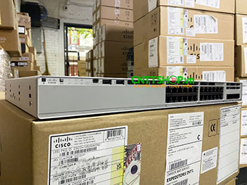Switch Cisco C9200L-24T-4G-E with 24 Port Data, 4x1G uplink, Network Essentials