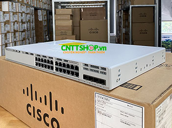 Switch Cisco Catalyst 9200L C9200L-24T-4X-E 24 Port Data, 4x10G uplink, Network Essentials