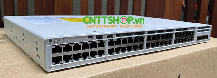 Switch Cisco C9200L-48P-4G-E Catalyst 9200L 48 Port PoE+ 740W, 4x1G uplink, Network Essentials