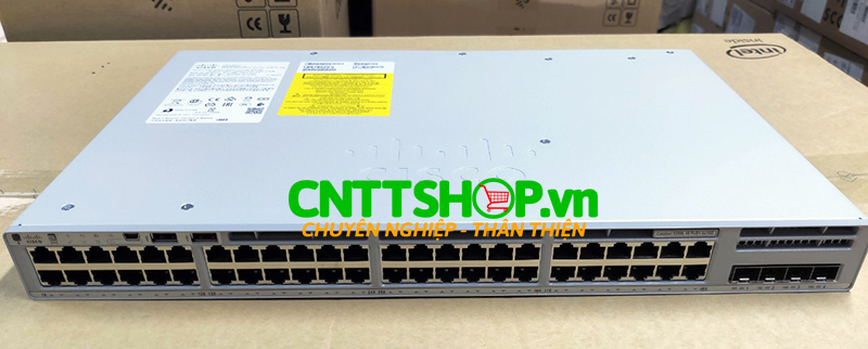 Switch Cisco C9200L-48P-4X-A Catalyst 9200L 48 Port PoE+ 740W, 4x10G uplink, Network Advantage