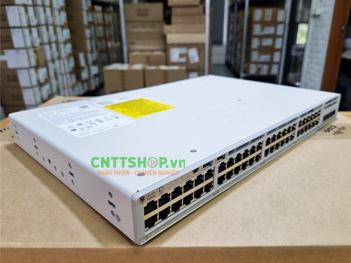 C9200L-48P-4X-A Switch Cisco Catalyst 9200L 48 Port PoE+ 740W, 4x10G uplink, Network Advantage