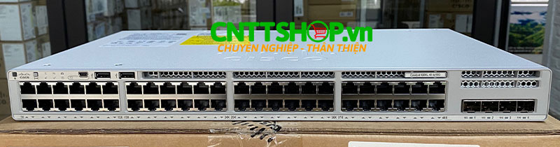 Switch Cisco C9200L-48T-4X-E Catalyst 9200L 48 Port Data, 4x10G uplink, Network Essentials
