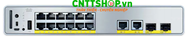 Switch Cisco C9200CX-12P-2X2G-A Catalyst 9200CX 12-port 1G, 2x10G and 2x1G, PoE+, Network Advantage
