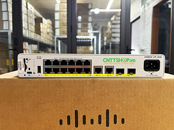 Switch Cisco C9200CX-12P-2X2G-E 12-port 1G, 2x10G, 2x1G, PoE+, Network Essentials