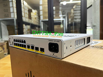Switch Cisco C9200CX-12P-2X2G-E 12-port 1G, 2x10G, 2x1G, PoE+, Network Essentials