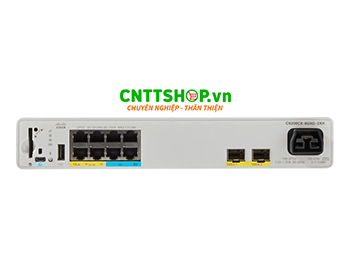 Switch Cisco C9200CX-8UXG-2XH-A Catalyst 9200CX 4-port mGig, 4-port 1G, 2x10G, UPOE, HVDC, Network Advantage