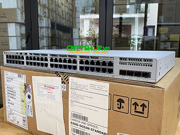 C9200L-48PL-4G-E Cisco Catalyst 9200L 48-port PoE+, Network Essentials Switch