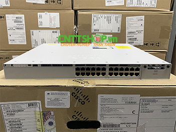 C9300-24P-E Switch Cisco 24 Ports PoE+ Network Essentials