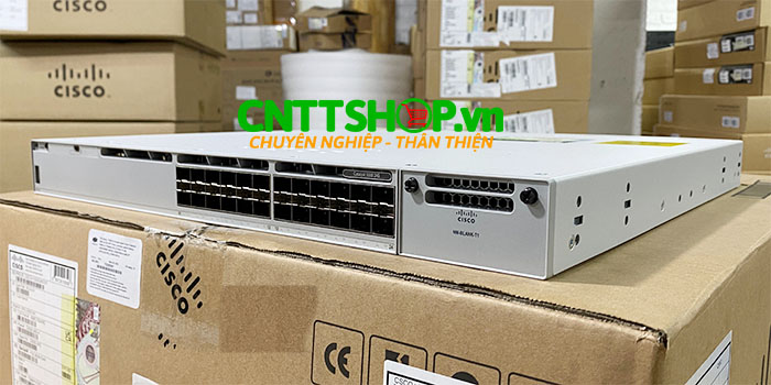 Cisco C9300-24S-A Catalyst 9300 24 Ports Quang 1G SFP, Network Advantage