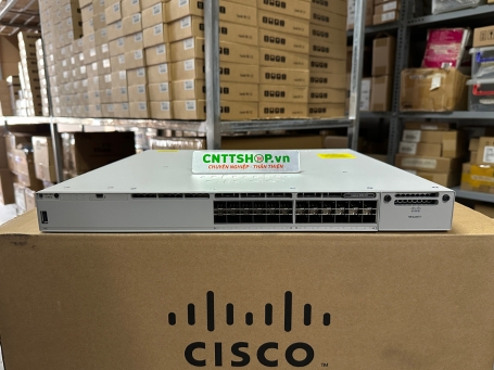 Switch Cisco Catalyst 9300 C9300-24S-E 24 Ports modular uplinks 1G SFP, Network Essentials