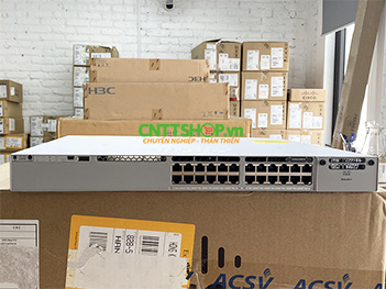 Switch Cisco™ C9300-24T-A Catalyst 9300 24 Port Network Advantage
