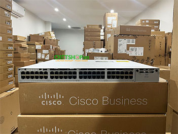 Switch Cisco C9300-48P-E 48 Ports PoE+ 437W Network Essentials