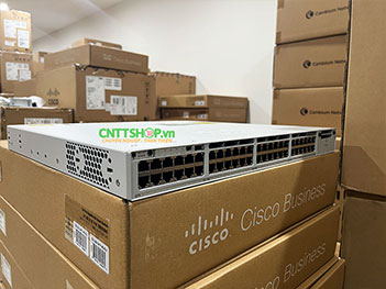 Switch Cisco C9300-48P-E 48 Ports PoE+ 437W Network Essentials
