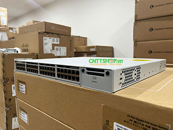 Switch Cisco C9300-48P-E 48 Ports PoE+ 437W Network Essentials