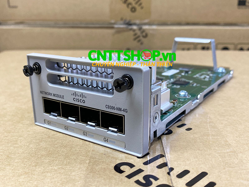 C9300NM4G Cisco Catalyst 9300 4 x 1GE Network Module